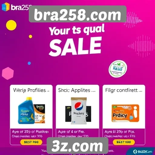 Ofertas e promoções disponíveis no site bra258